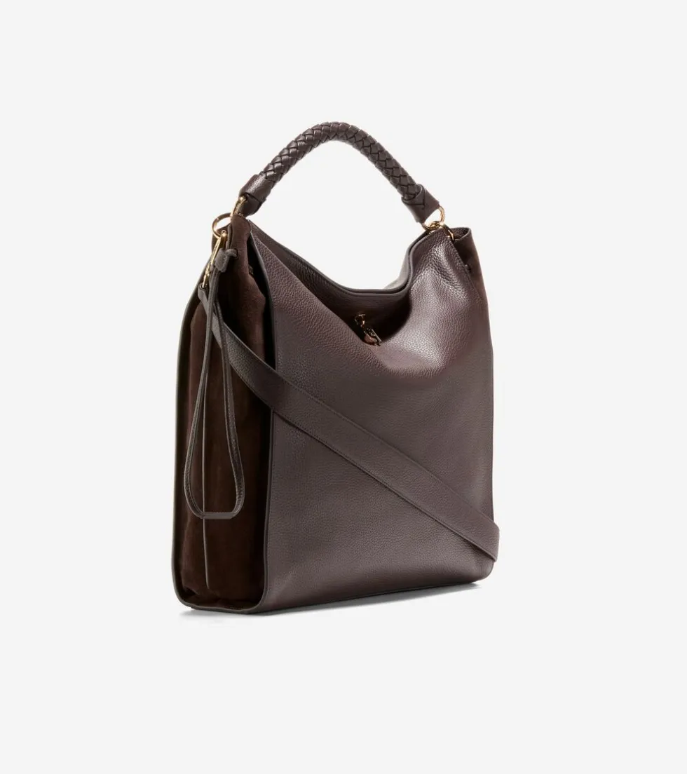 Cole Haan Shoulder Bags*Charissa Shopper Bag DarkChocolate