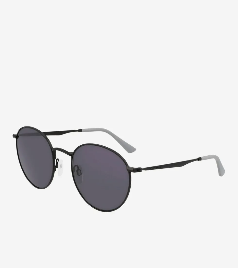 Cole Haan Sunglasses | Sunglasses*Classic Round Metal Sunglasses Black