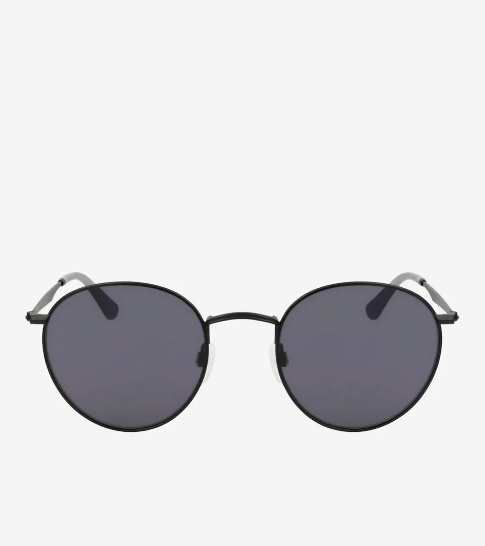 Cole Haan Sunglasses | Sunglasses*Classic Round Metal Sunglasses Black