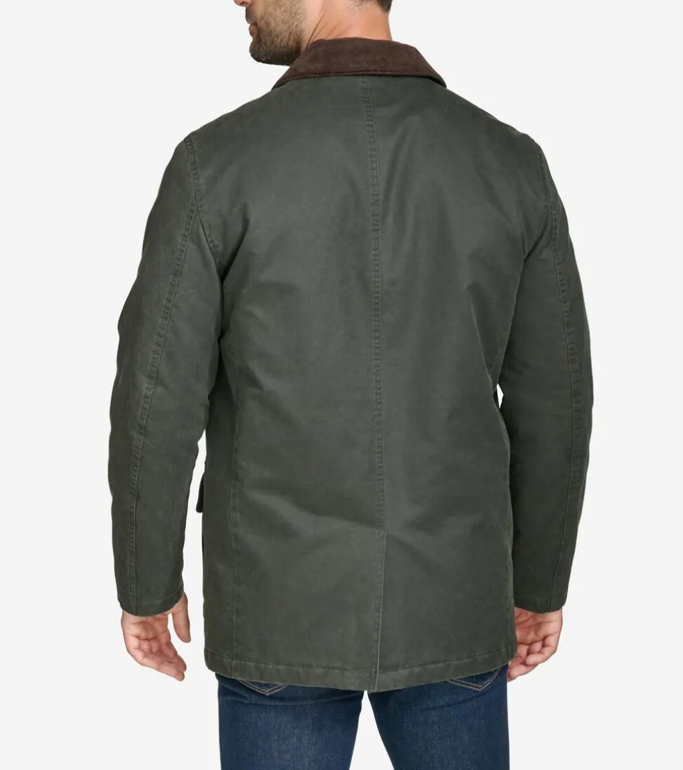 Cole Haan Rain Jackets | Outerwear*Coated Cotton Rain Jacket ArmyGreen