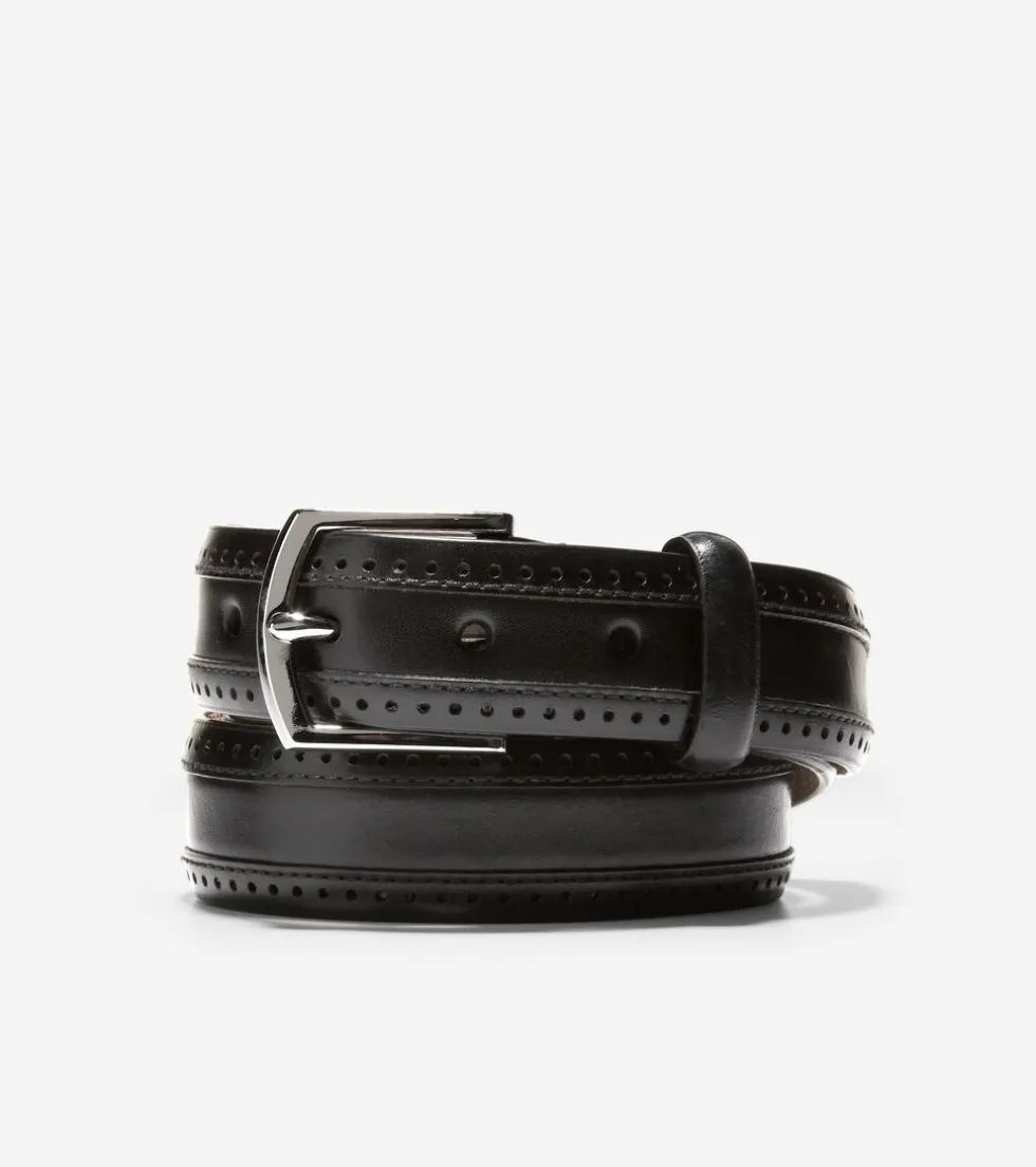 Cole Haan Belts*Dawson 32mm Perforated Belt Black