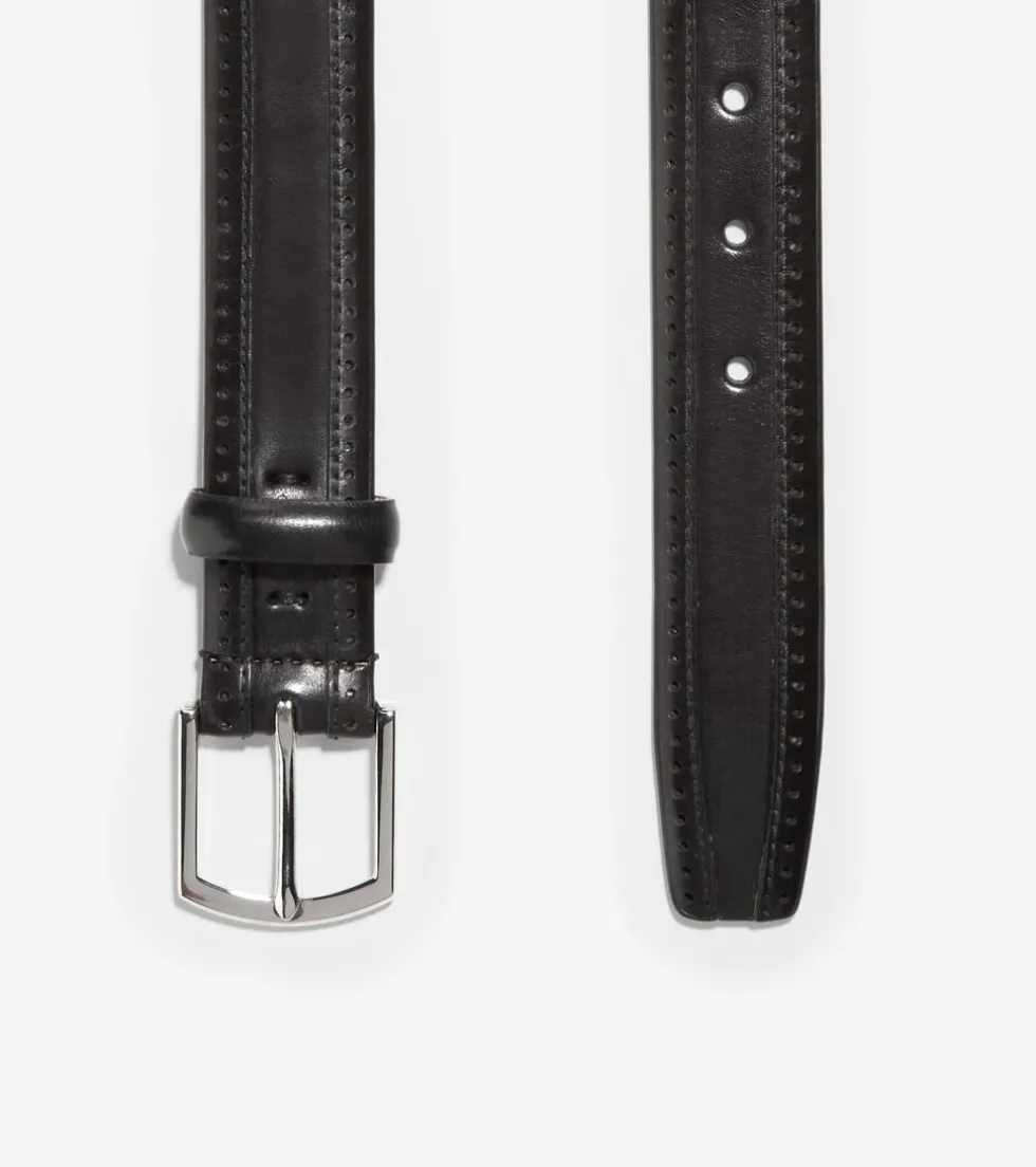 Cole Haan Belts*Dawson 32mm Perforated Belt Black