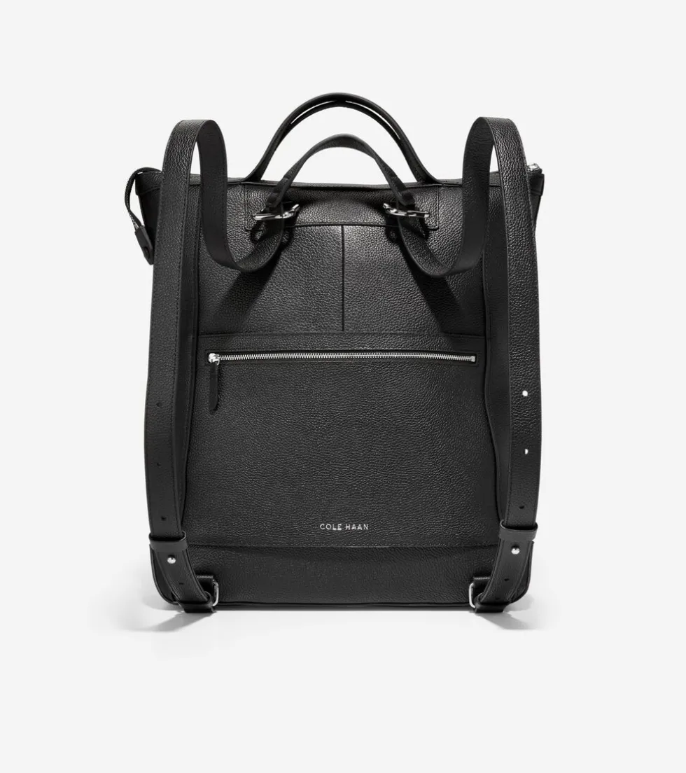 Cole Haan Backpacks*Grand Ambition Convertible Backpack Black