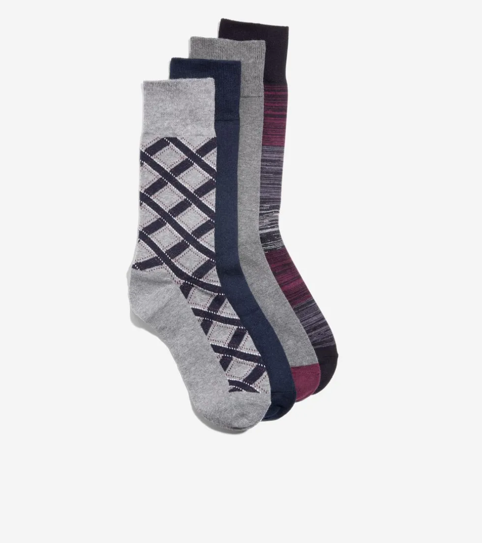 Cole Haan Socks*Heather Gray Assortment Gift Box HeatherGrey