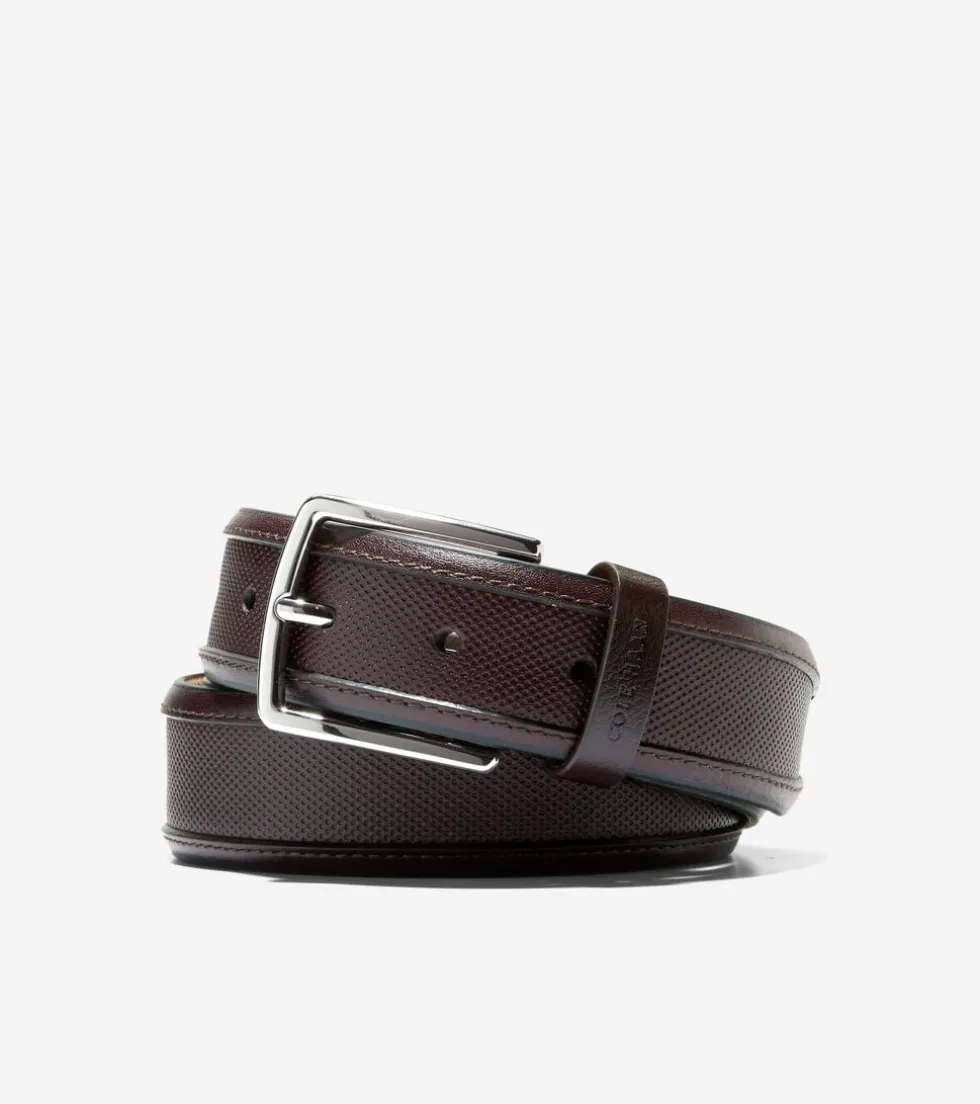 Cole Haan Belts*Inlay Perforated Belt 35MM Brown