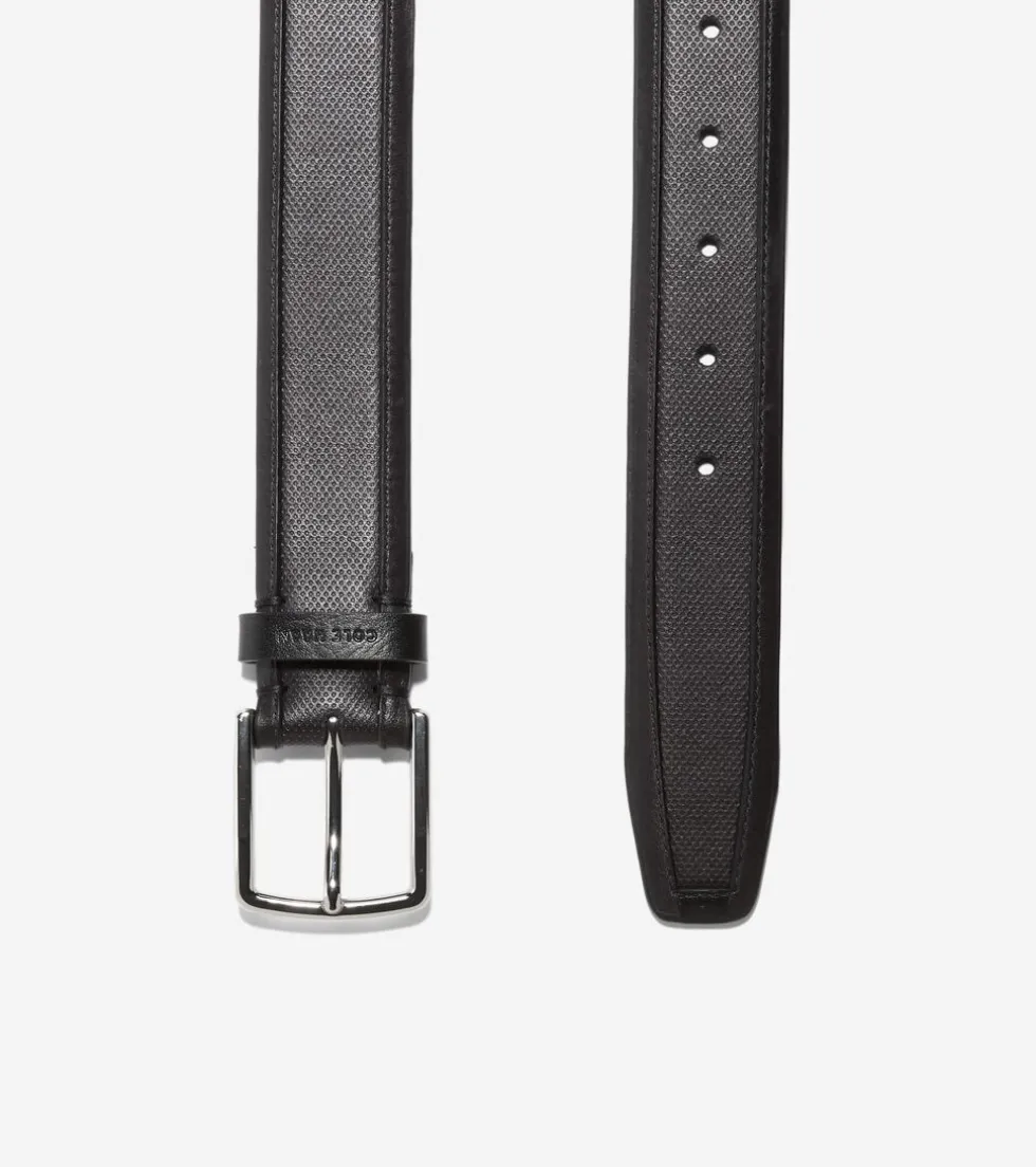 Cole Haan Belts*Inlay Perforated Belt 35MM Black