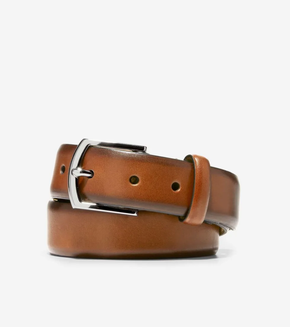 Cole Haan Belts*Lewis 32mm Burnished Leather Belt BritishTan