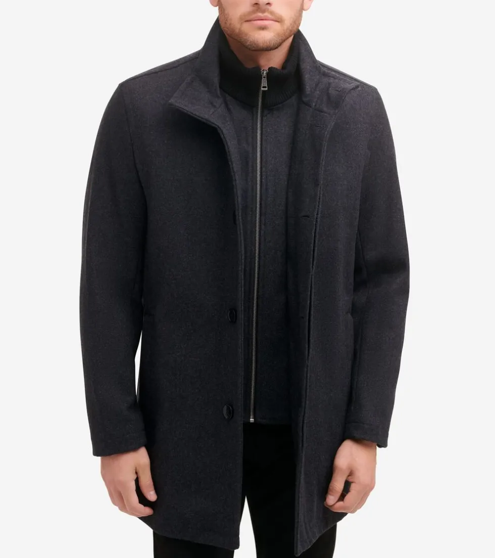 Cole Haan Wool Coats | Car Coats & Blazers*Melton Wool Jacket Charcoal