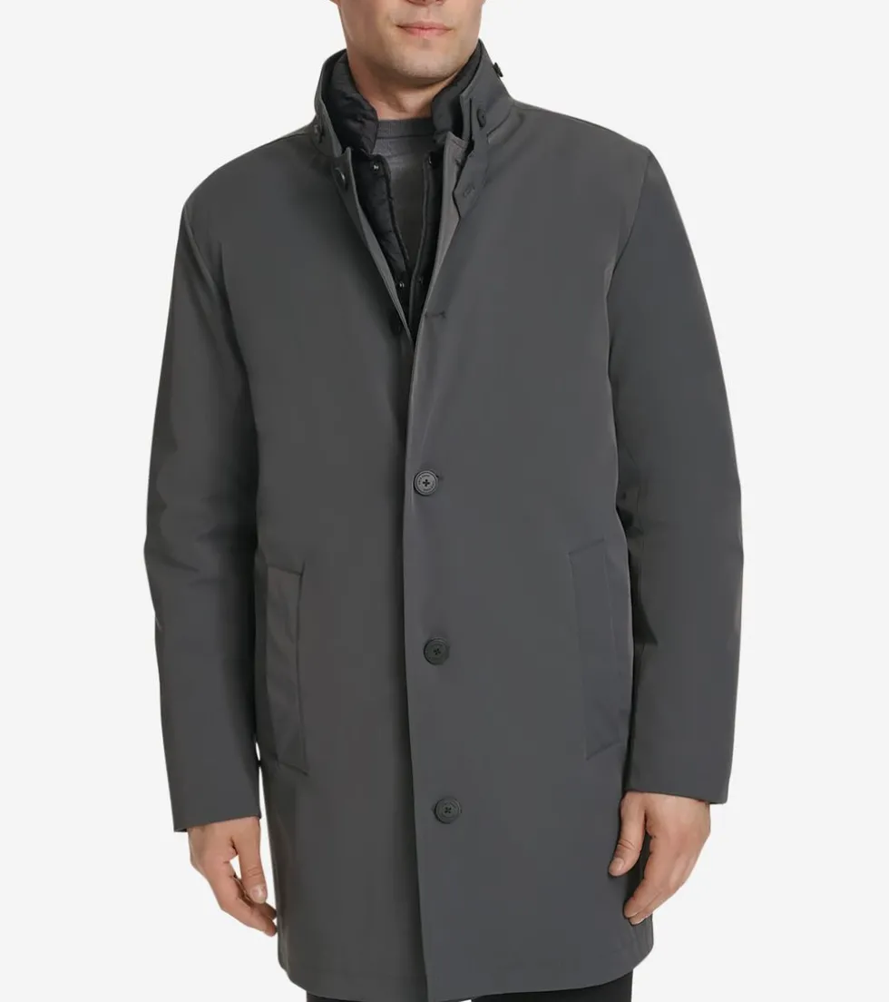 Cole Haan Rain Jackets | Car Coats & Blazers*Men's 3 In 1 Top Coat Grey