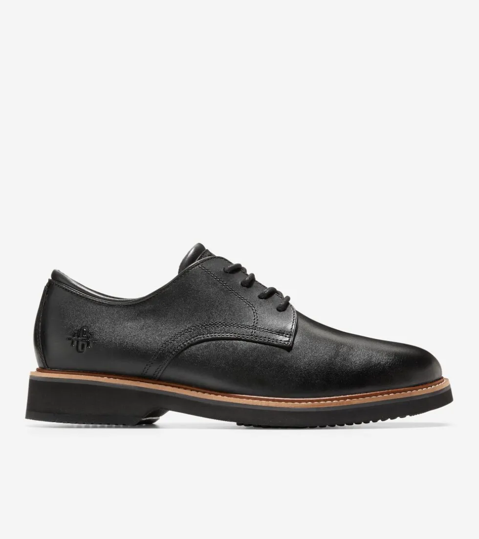 Cole Haan Dress Shoes | Oxfords*Men's American Classics Montrose Plain Toe Oxfords Black-DarkChocolate