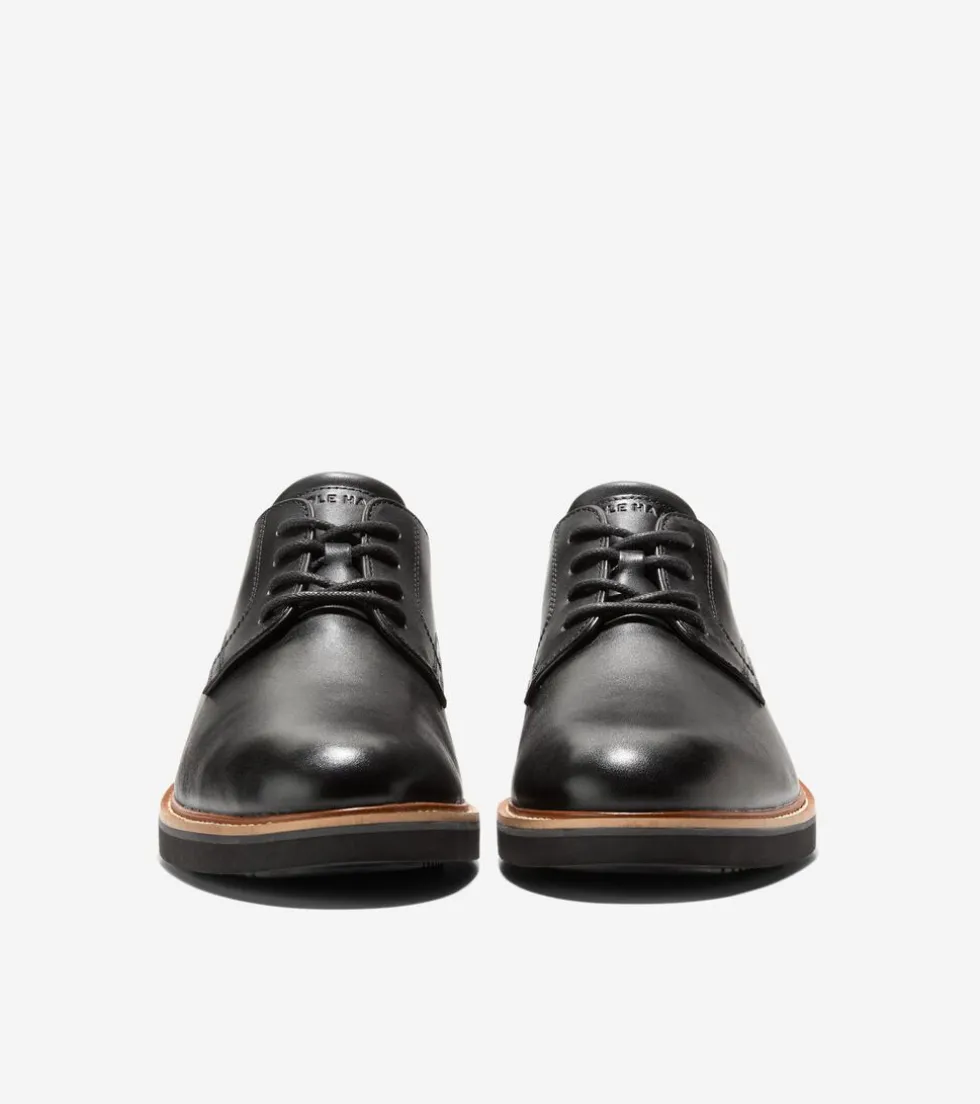 Cole Haan Dress Shoes | Oxfords*Men's American Classics Montrose Plain Toe Oxfords Black-DarkChocolate