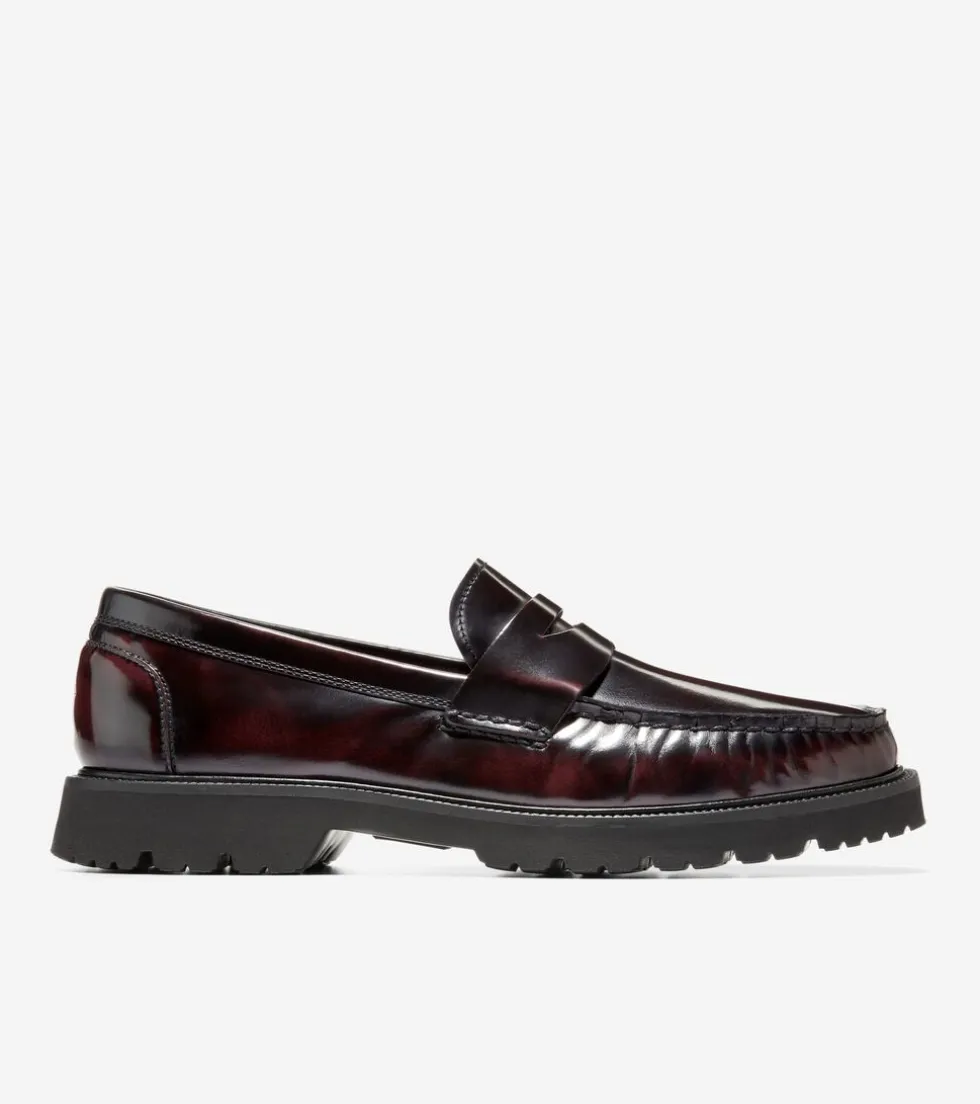 Cole Haan Extended Sizes & Widths | Dress Shoes*Men's American Classics Penny Loafer DeepBurgundy-Black