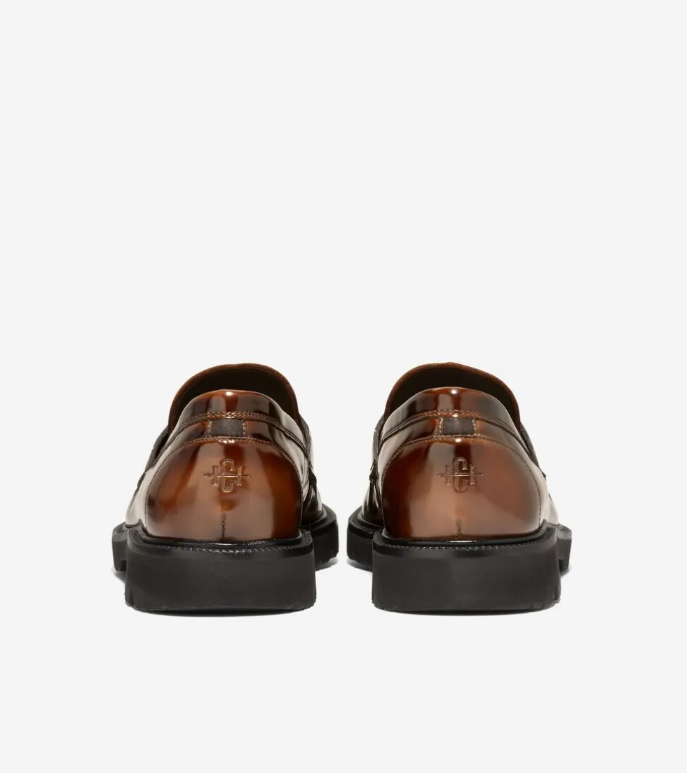 mens_american_classics_penny_loafers_2.webp Cole Haan Extended Sizes & Widths | Loafers & Drivers*Men's American Classics Penny Loafers DarkChocolateBrush-Off-Black