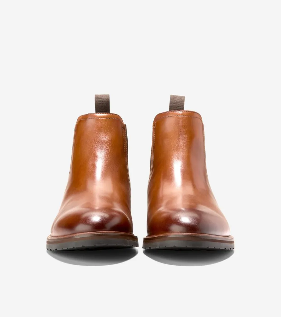 Cole Haan Dress Shoes | Boots*Men's Berkshire Lug Water-Resistant Chelsea Boots BritishTan-DarkChocolate