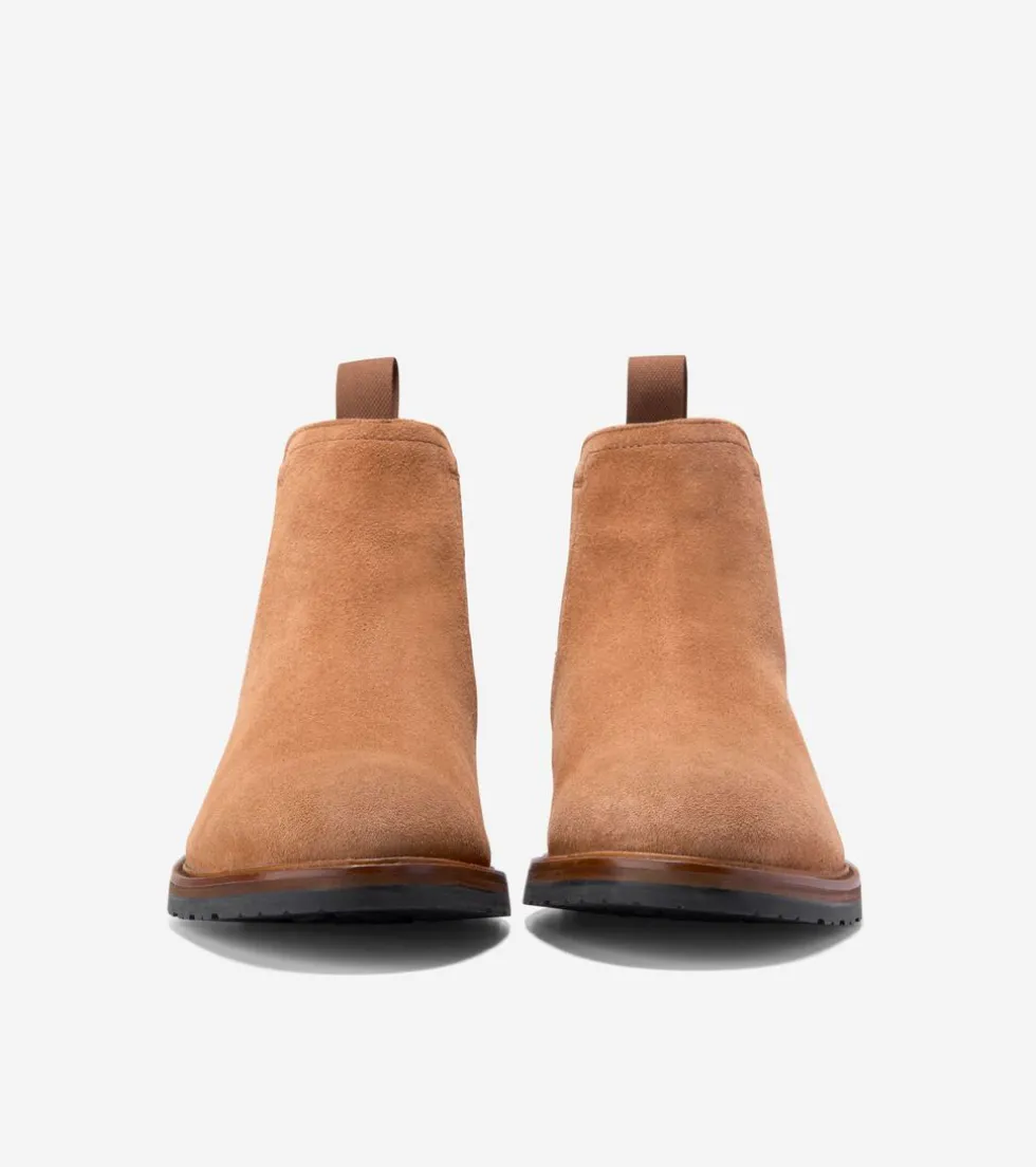 Cole Haan Dress Shoes | Boots*Men's Berkshire Lug Water-Resistant Chelsea Boots BritishTanSuede-Natural