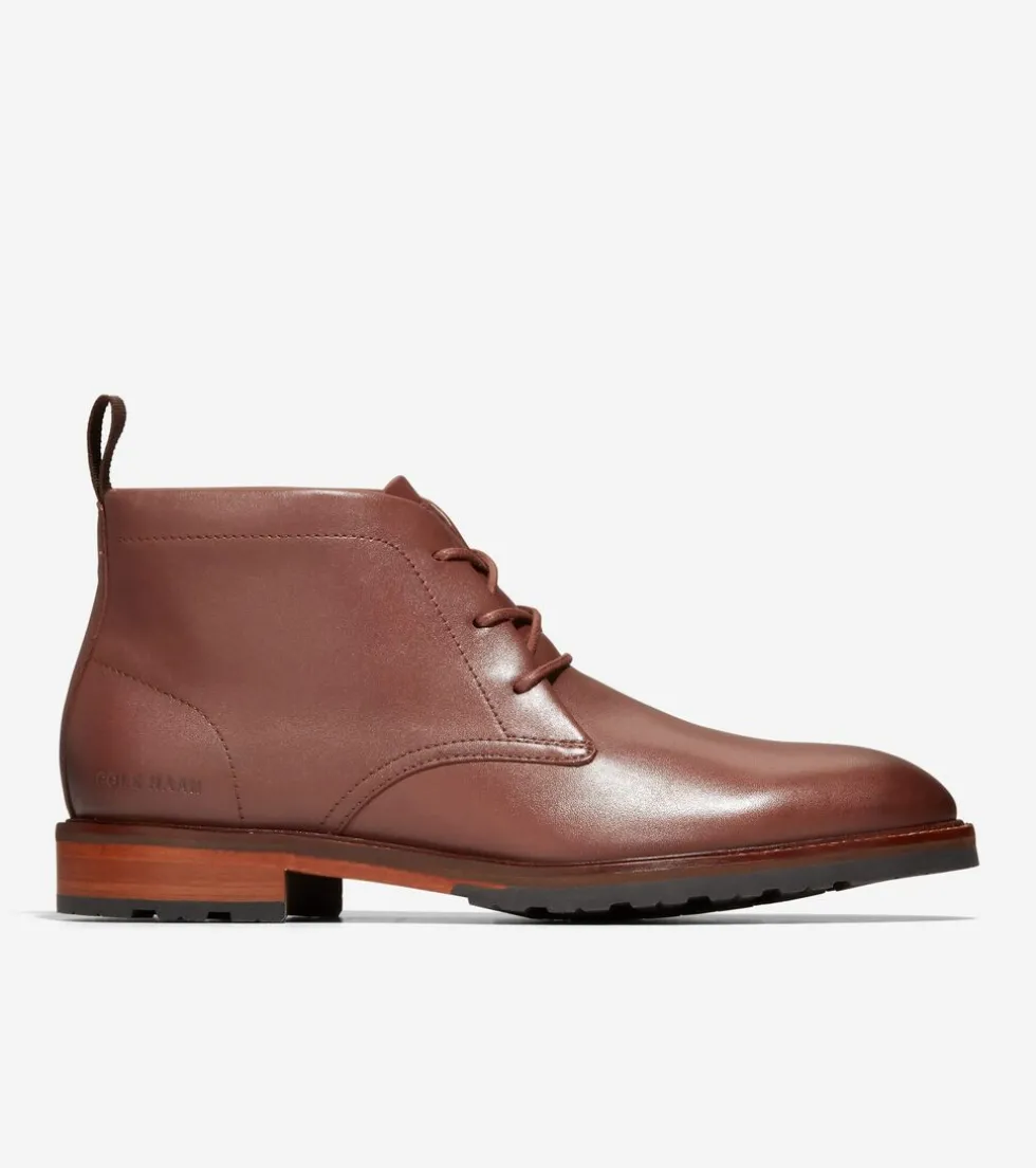 Cole Haan Dress Shoes | Boots*Men's Berkshire Lug Water-Resistant Chukka Boot DarkSequoia-Natural