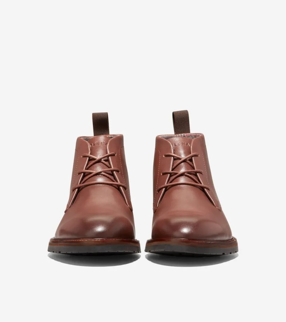 Cole Haan Dress Shoes | Boots*Men's Berkshire Lug Water-Resistant Chukka Boot DarkSequoia-Natural