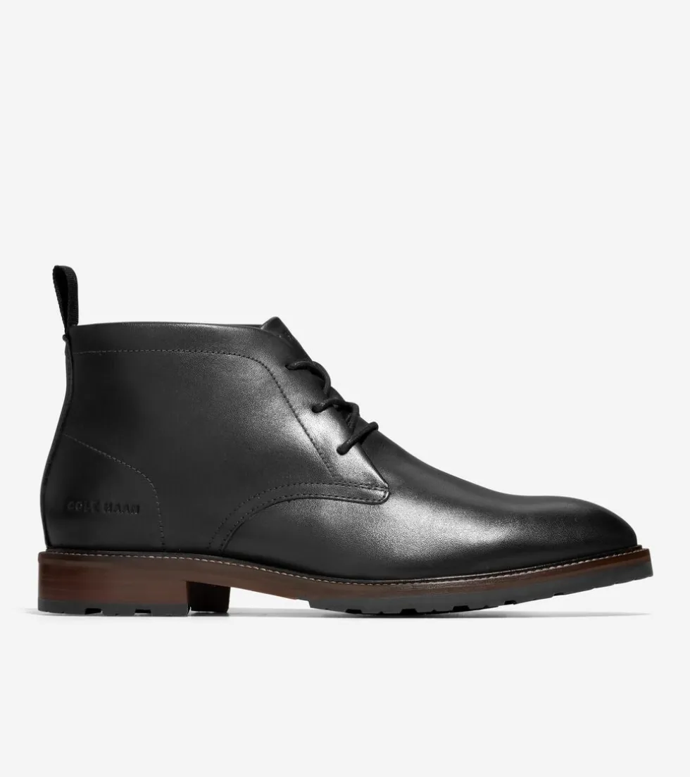 Cole Haan Dress Shoes | Boots*Men's Berkshire Lug Water-Resistant Chukka Boots Black-Truffle