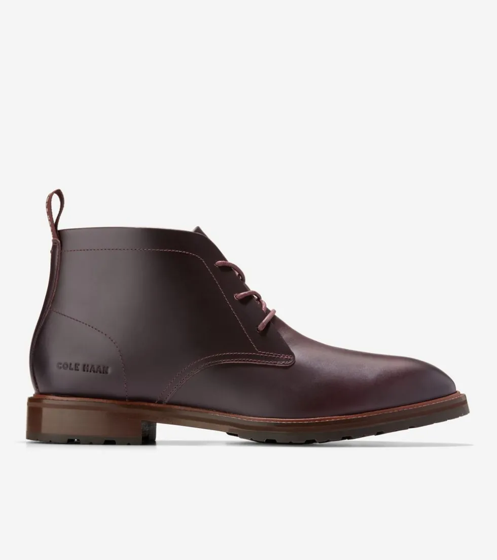 Cole Haan Dress Shoes | Boots*Men's Berkshire Lug Water-Resistant Chukka Boots Bloodstone-DarkNatural