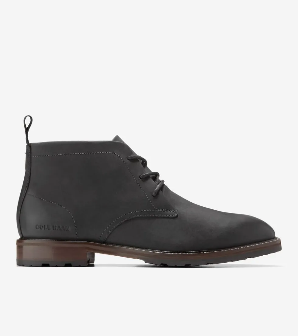 Cole Haan Dress Shoes | Boots*Men's Berkshire Lug Water-Resistant Chukka Boots WaxyBlack-Truffle