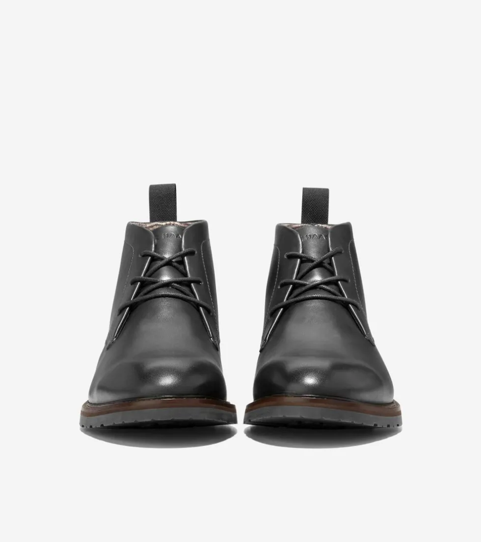 Cole Haan Dress Shoes | Boots*Men's Berkshire Lug Water-Resistant Chukka Boots Black-Truffle