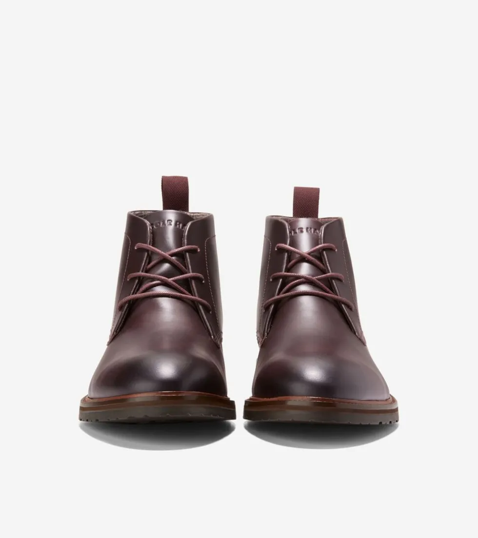 Cole Haan Dress Shoes | Boots*Men's Berkshire Lug Water-Resistant Chukka Boots Bloodstone-DarkNatural