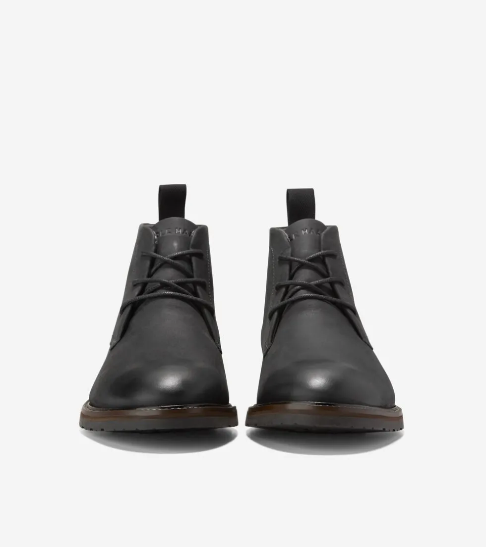 Cole Haan Dress Shoes | Boots*Men's Berkshire Lug Water-Resistant Chukka Boots WaxyBlack-Truffle