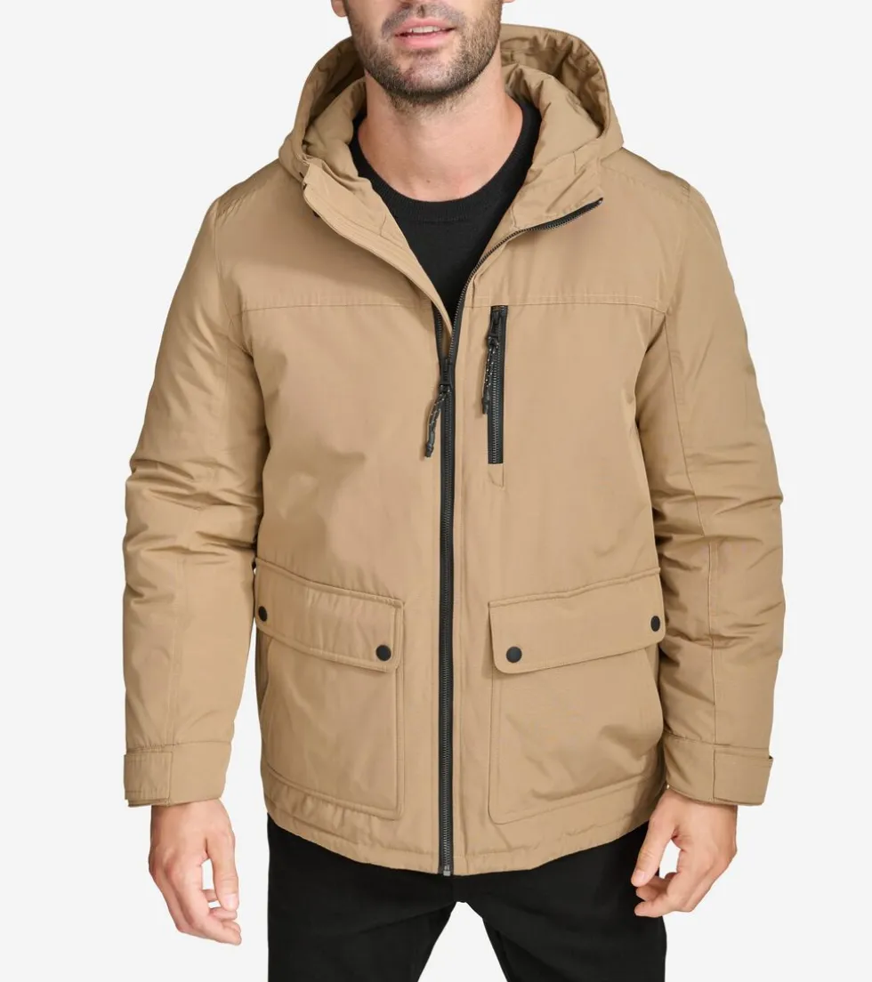 Cole Haan Puffer Jackets | Outerwear*Men's Down Puffer Jacket Camel