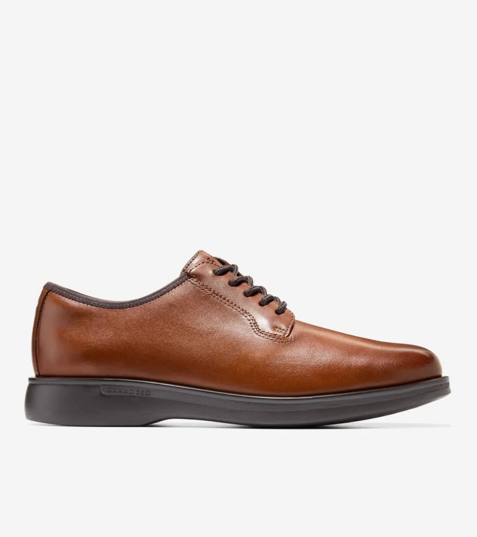 Cole Haan Dress Shoes | Oxfords*Men's Grand Ambition Postman Oxfords BritishTan-DarkChocolate