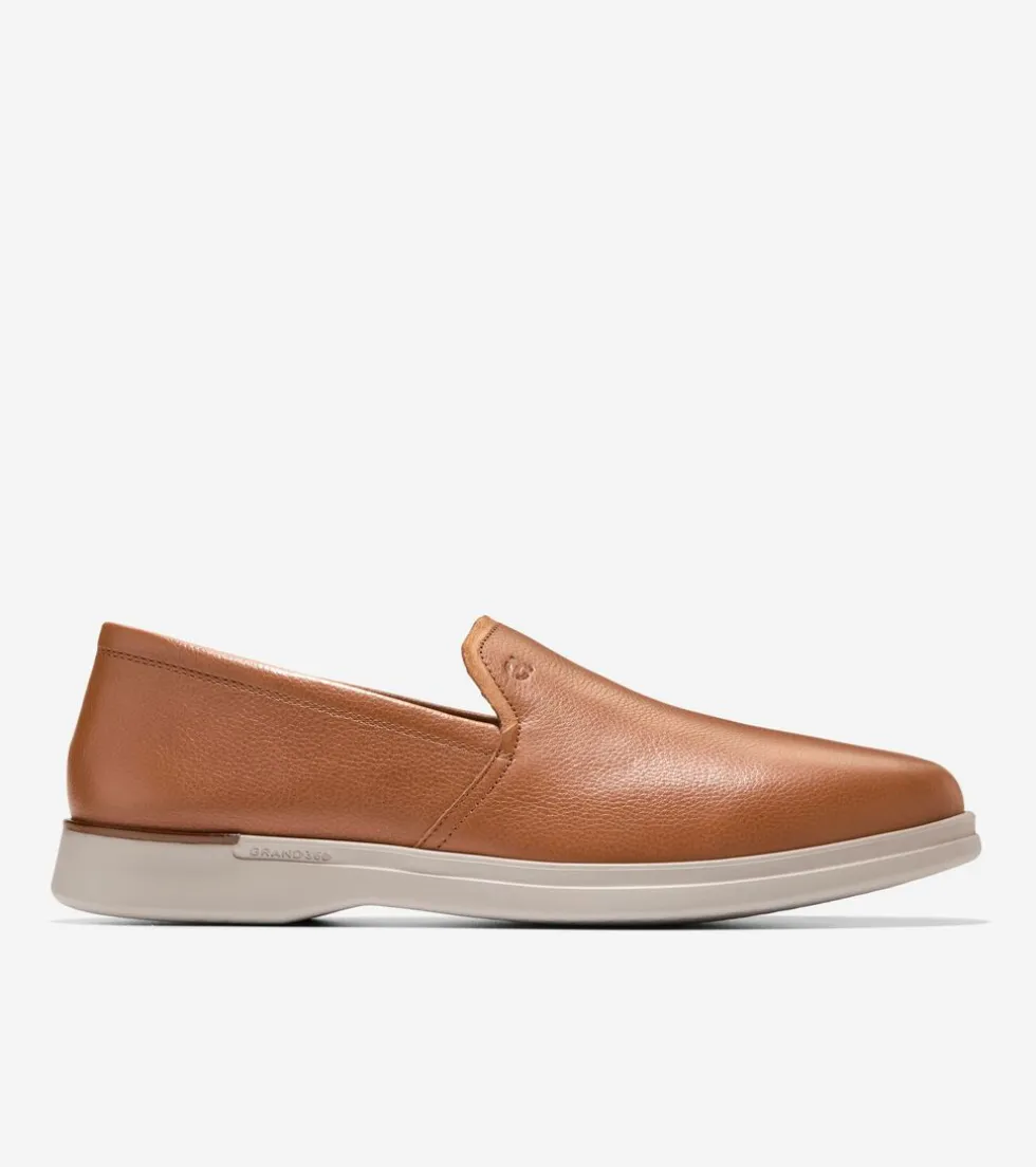 Cole Haan Loafers & Drivers*Men's Grand Ambition Slip-On Loafers BritishTan-OxfordTan