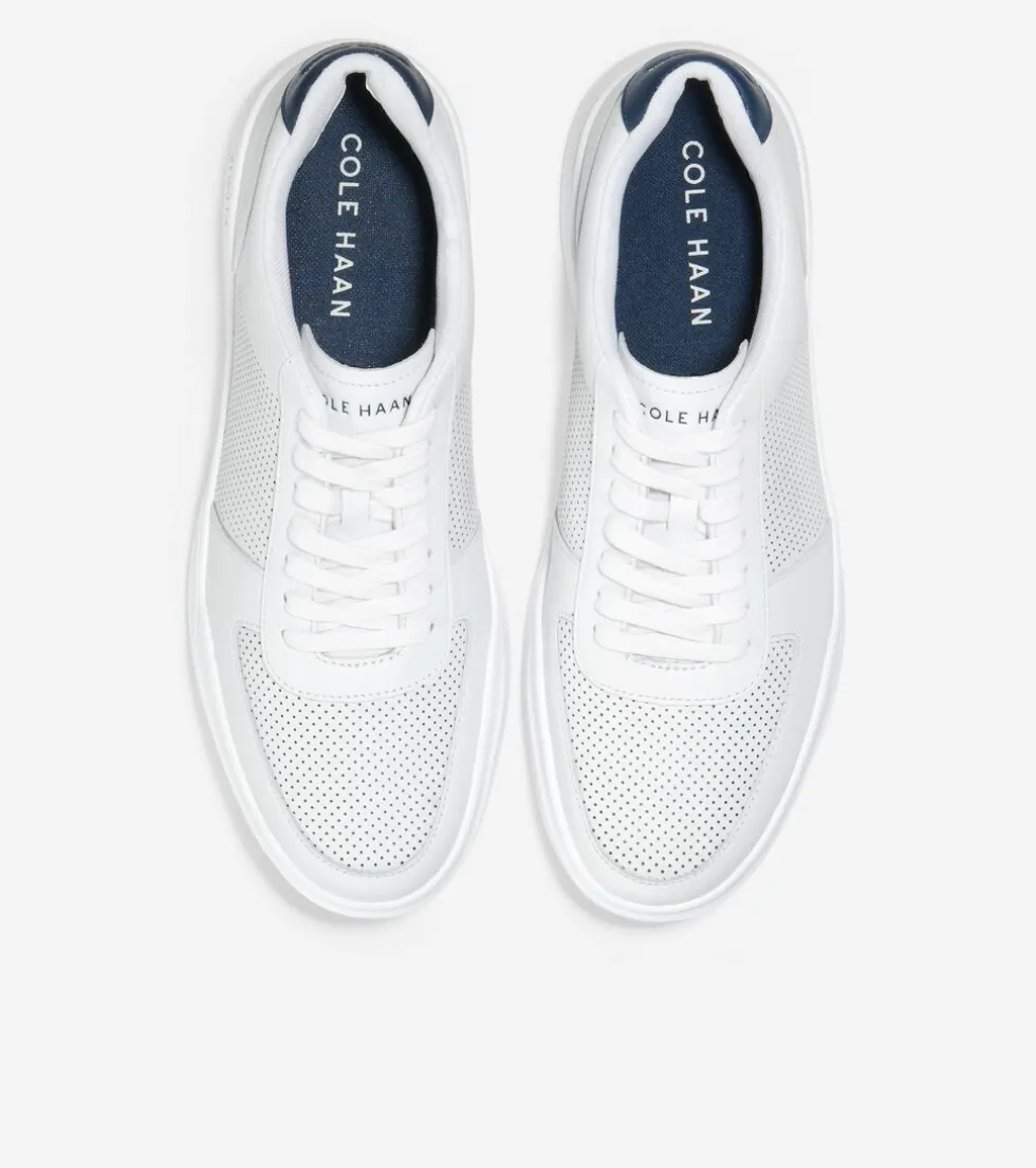 mens_grand_crosscourt_modern_tennis_sneakers_4-1.webp Cole Haan Extended Sizes & Widths | Sneakers*Men's Grand Crosscourt Modern Tennis Sneakers OpticWhitePerforated-Peacock