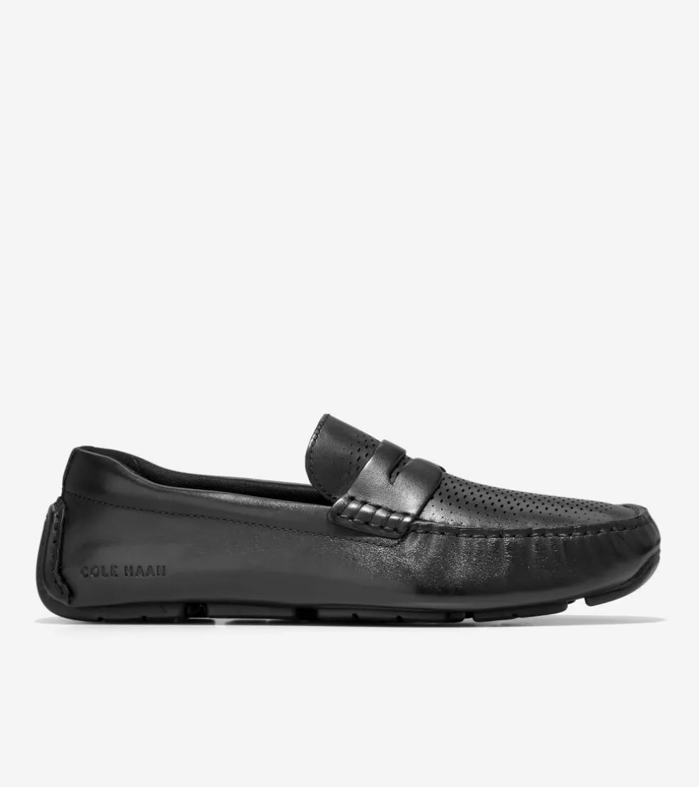 Cole Haan Extended Sizes & Widths | Dress Shoes*Men's Grand Laser Penny Driver Black