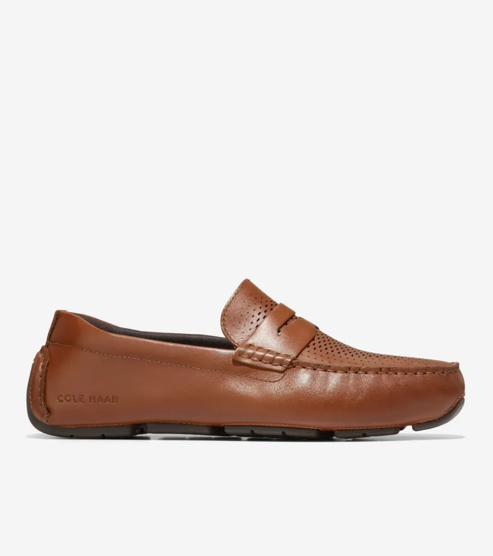 Cole Haan Extended Sizes & Widths | Dress Shoes*Men's Grand Laser Penny Driver BritishTan-Java