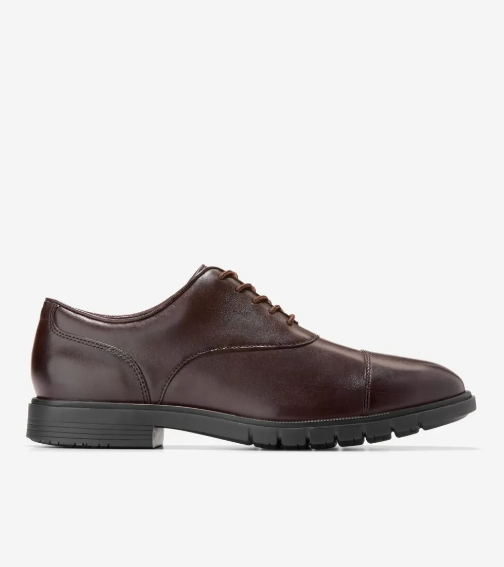 Cole Haan Dress Shoes | Oxfords*Men's GrandFlex Dress Cap Toe Oxfords DarkBrown