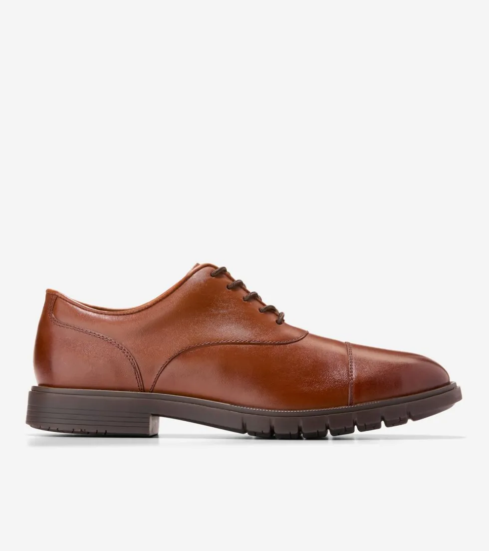 Cole Haan Dress Shoes | Oxfords*Men's GrandFlex Dress Cap Toe Oxfords Mahogany