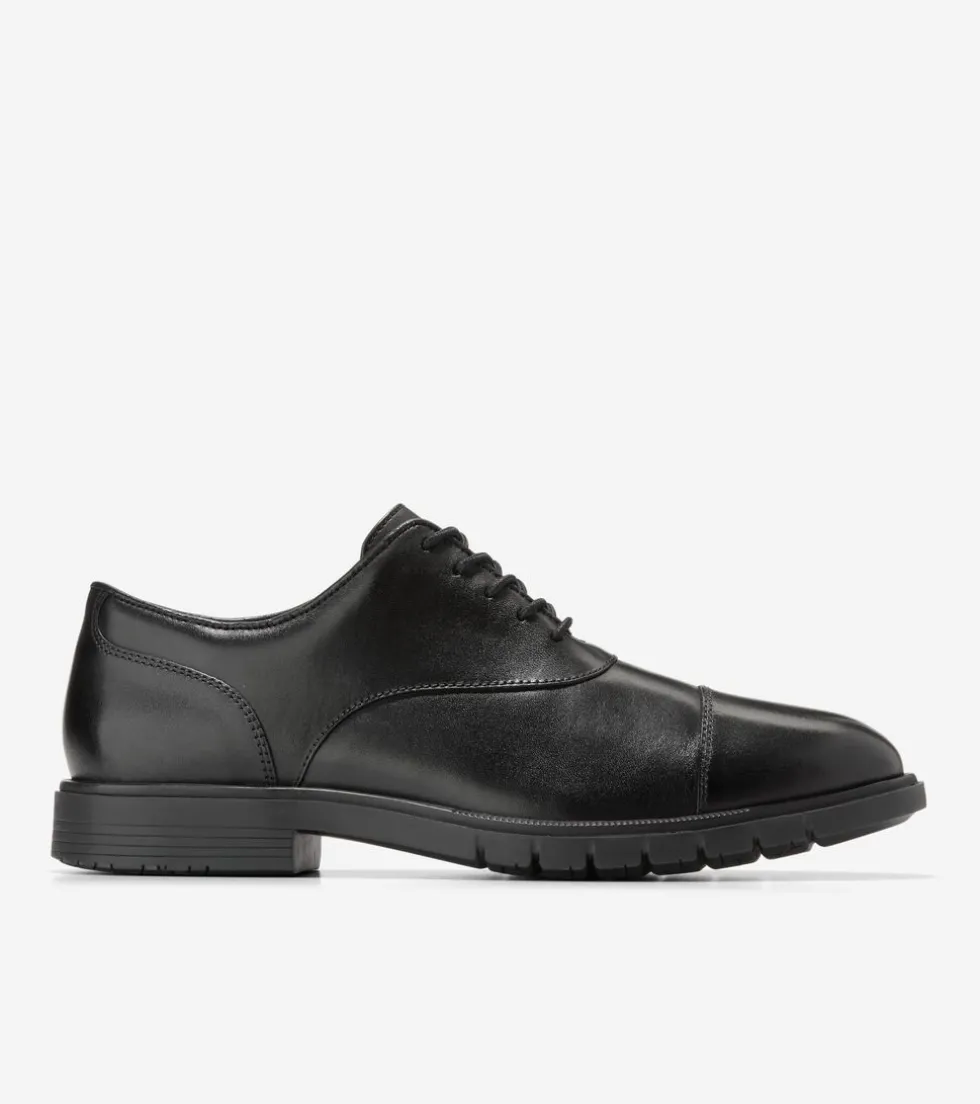 Cole Haan Dress Shoes | Oxfords*Men's GrandFlex Dress Cap Toe Oxfords Black