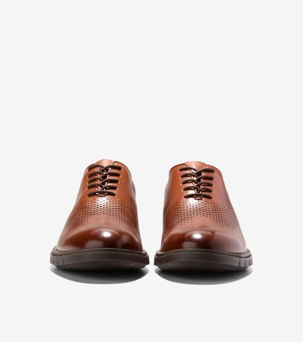 Cole Haan Dress Shoes | Oxfords*Men's GrandFlex Dress Laser Oxfords Mahogany