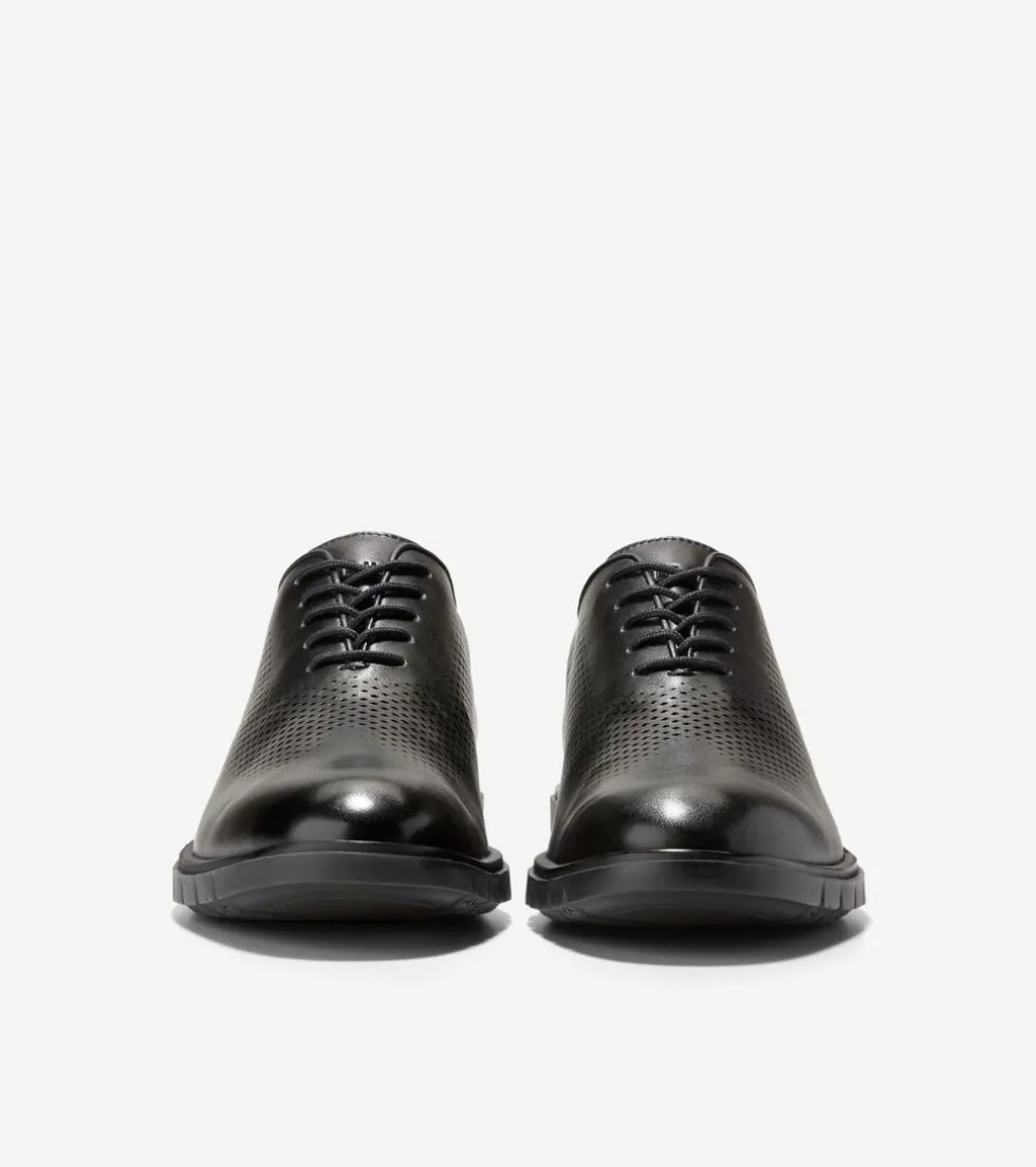 Cole Haan Dress Shoes | Oxfords*Men's GrandFlex Dress Laser Oxfords Black