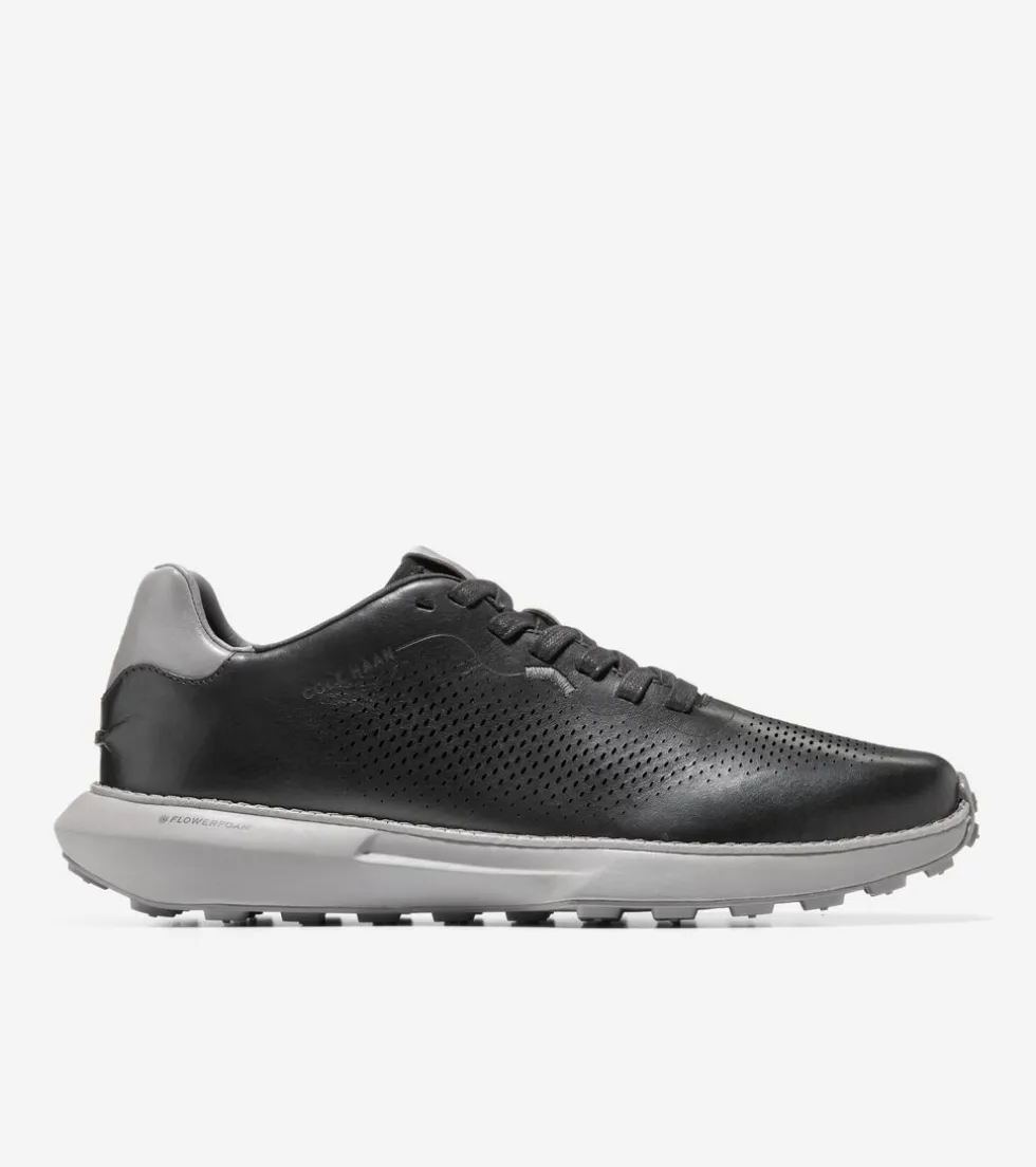 Cole Haan Sneakers*Men's GrandPrø Ashland Laser Perforated Sneakers Black-DecemberSky