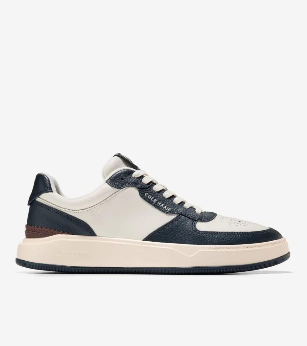 Cole Haan Extended Sizes & Widths | Sneakers*Men's GrandPrø Crossover Sneakers Ivory-Blueberry