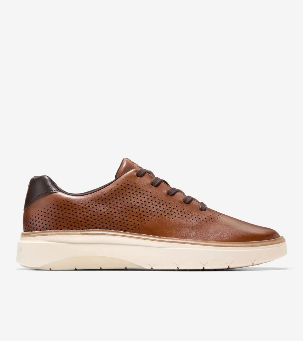 Cole Haan Sneakers*Men's GrandPrø FeatherArc Laser Sneakers BritishTan-Ivory-Angora