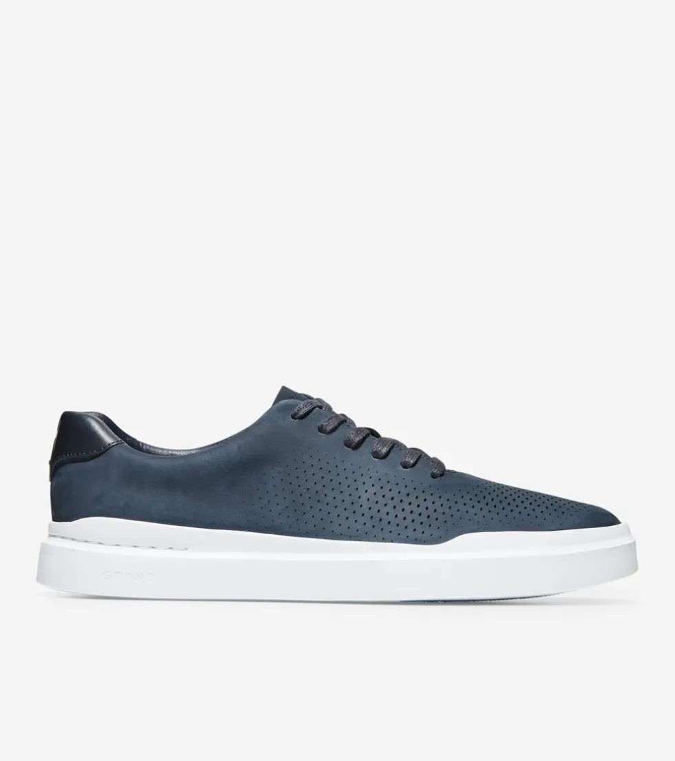 Cole Haan Extended Sizes & Widths | Sneakers*Men's GrandPrø Rally Laser Cut Sneakers NavyNubuck