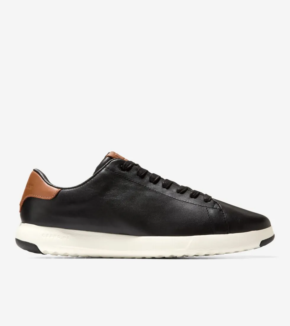 Cole Haan Extended Sizes & Widths | Sneakers*Men's GrandPrø Tennis Sneakers Black-BritishTan