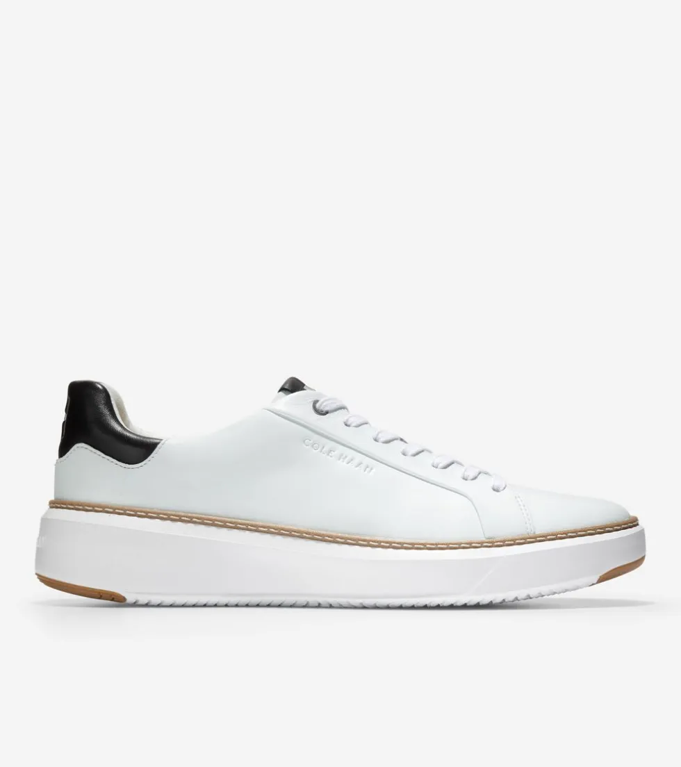 Cole Haan Extended Sizes & Widths | Sneakers*Men's GrandPrø Topspin Sneakers OpticWhite-Black