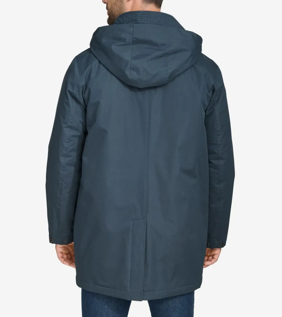 Cole Haan Rain Jackets | Outerwear*Men's Hooded Rain Jacket Navy