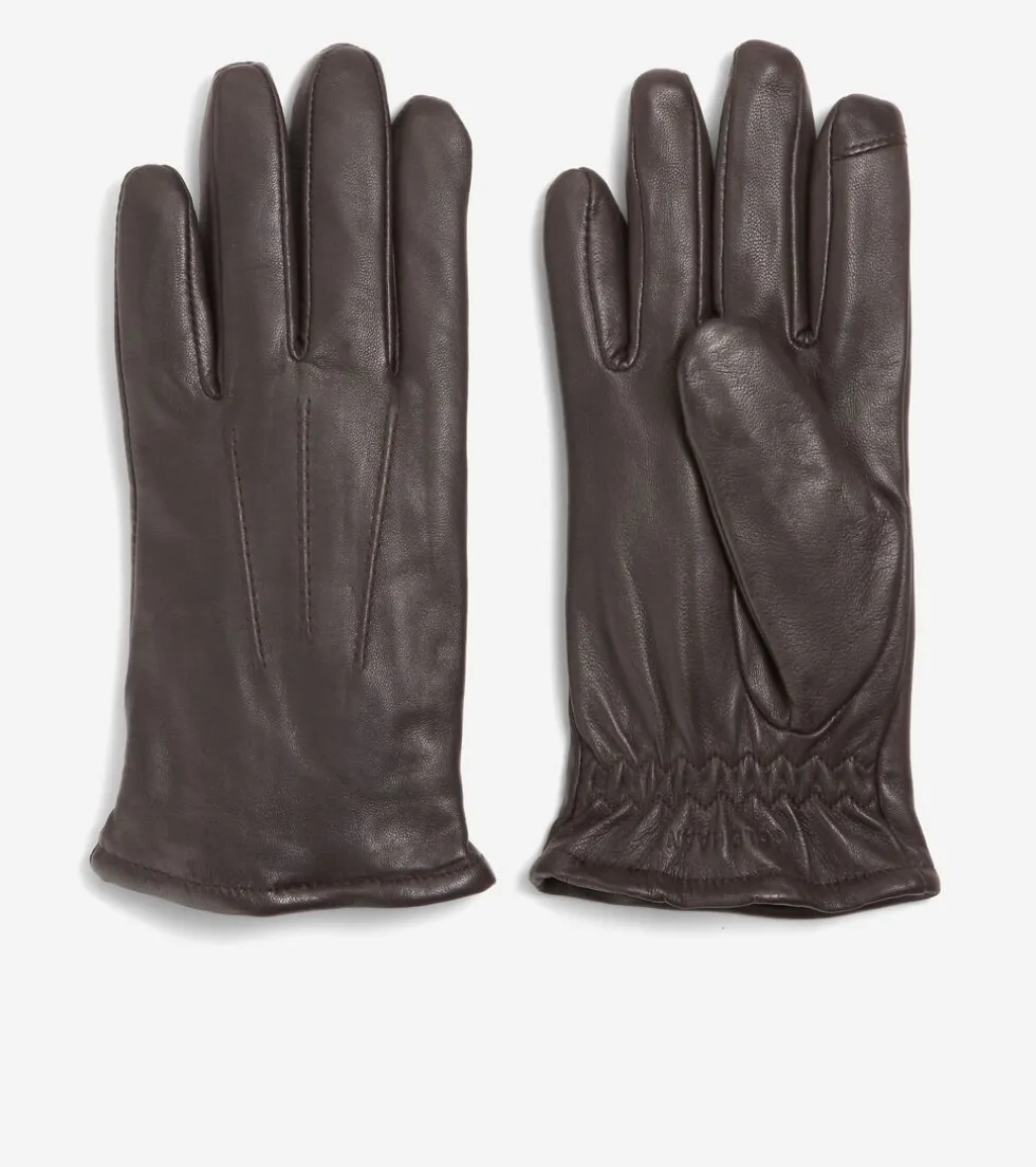 Cole Haan Hats, Gloves, & Scarves | Hats, Gloves, & Scarves*Men's Leather Touch Screen Gloves JavaBrown