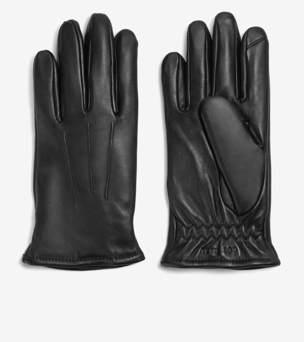 Cole Haan Hats, Gloves, & Scarves | Hats, Gloves, & Scarves*Men's Leather Touch Screen Gloves Black