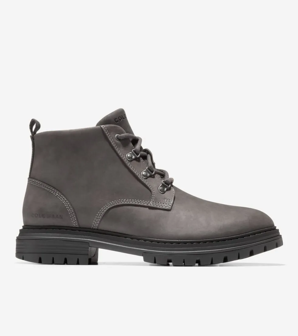 Cole Haan Boots*Men's McIntyre Chukka Boots Pavement-Black