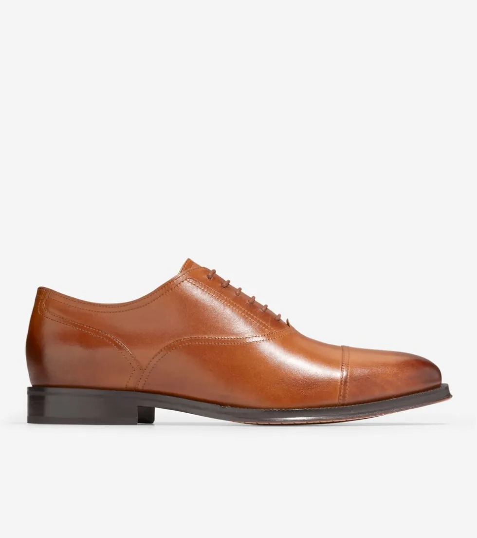 Cole Haan Dress Shoes | Oxfords*Men's Modern Classics Cap Toe Oxfords BritishTan-DarkChocolate