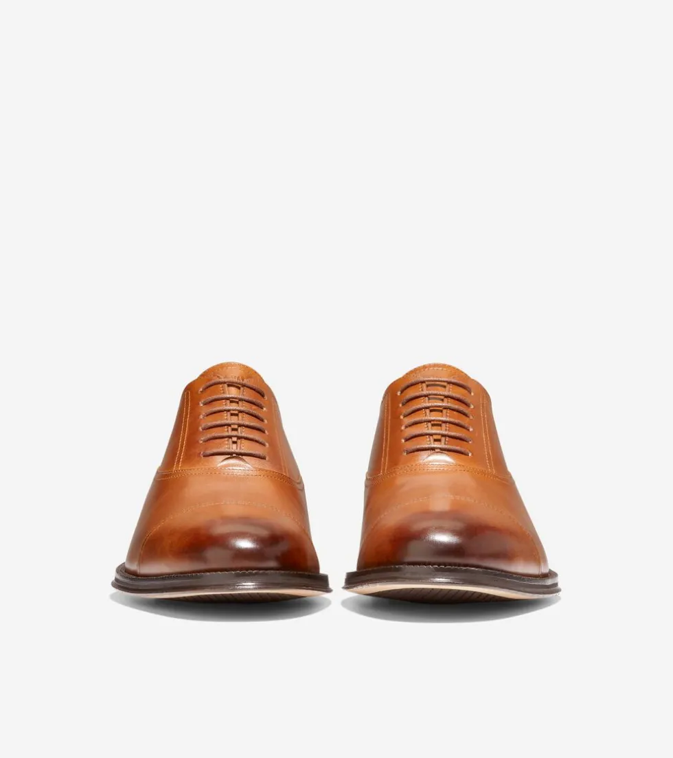 Cole Haan Dress Shoes | Oxfords*Men's Modern Classics Cap Toe Oxfords BritishTan-DarkChocolate